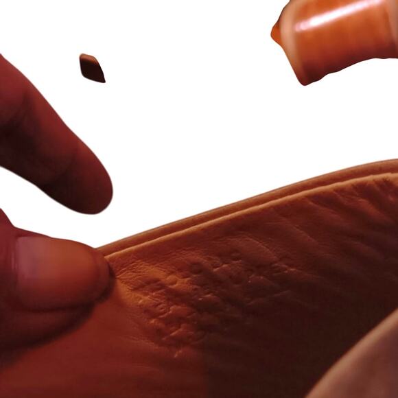 Paul Green Daniella Soft Footbed Leather Platform Shoe Beige size UK 4.5 US 7 - Picture 6 of 7